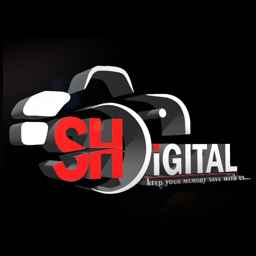 SH DIGITAL in Bhavnagar logo